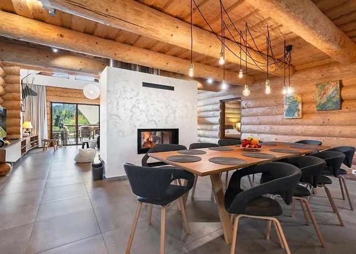 Chalet Piros Tale - Sauna - Jacuzzi - Beautiful Scenery - Kids Playground - In The Forest