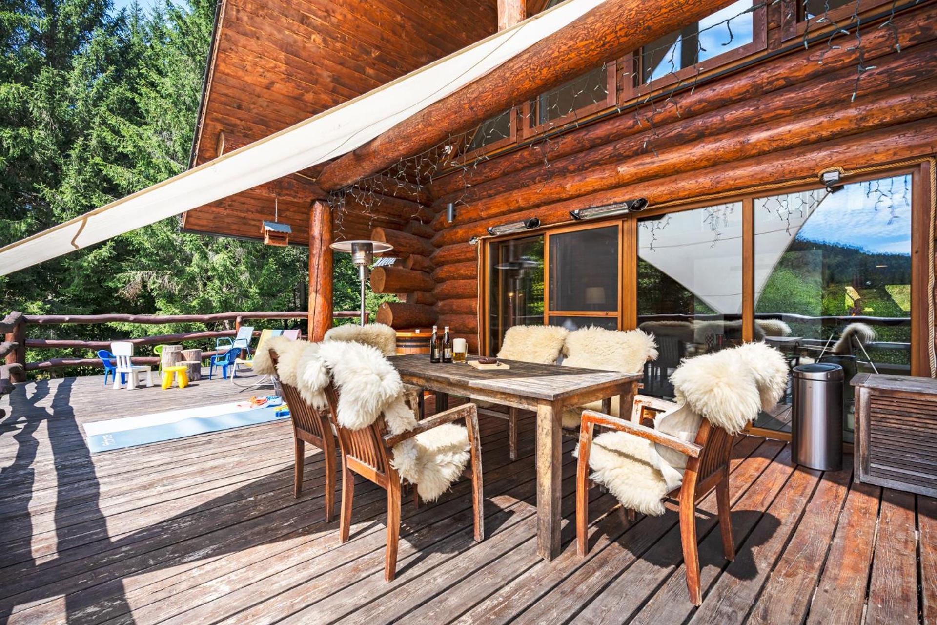 Piros - Sauna - Jacuzzi - Beautiful Scenery - Kids Playground - In The Forest Chalet *