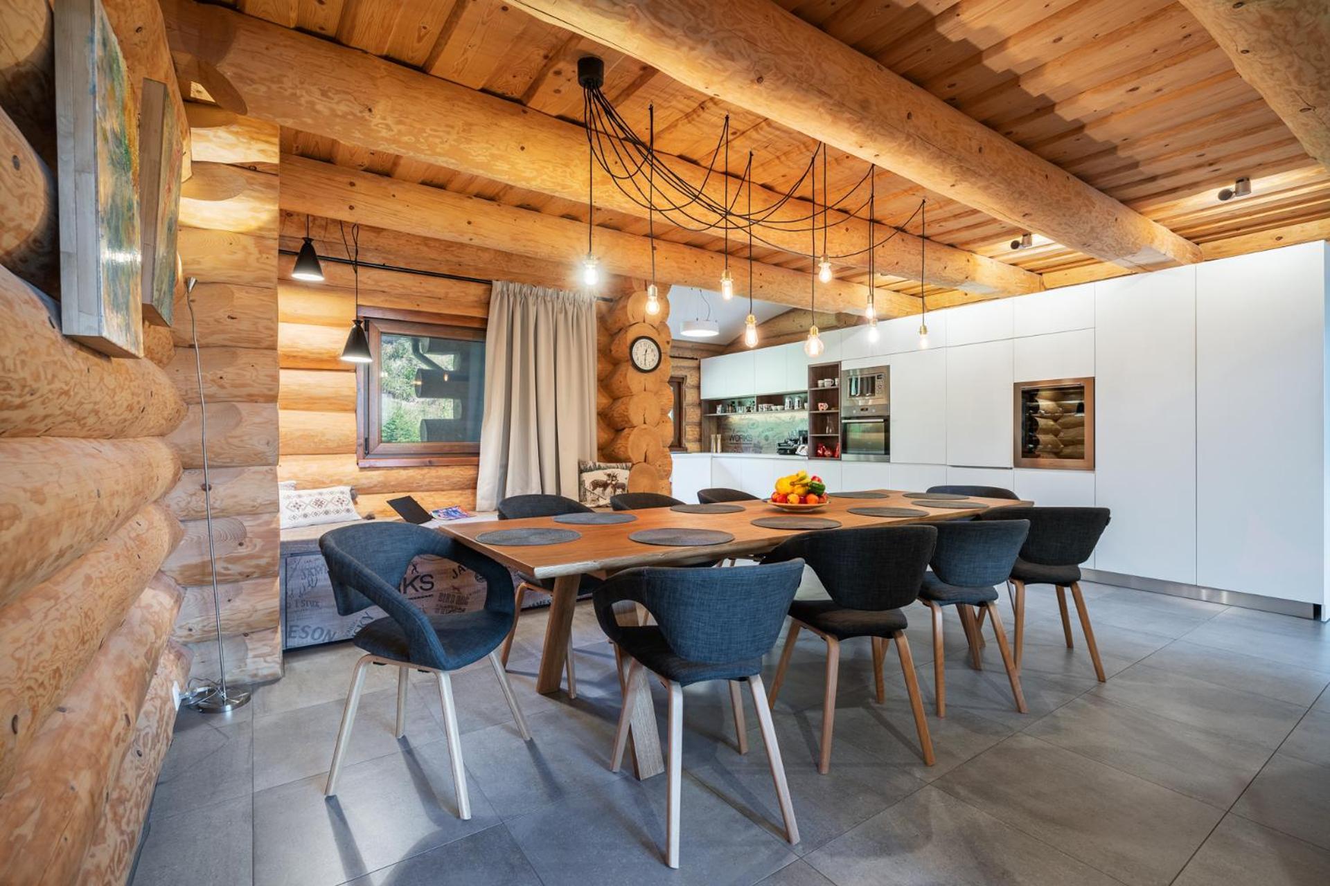 Piros - Sauna - Jacuzzi - Beautiful Scenery - Kids Playground - In The Forest Chalet
